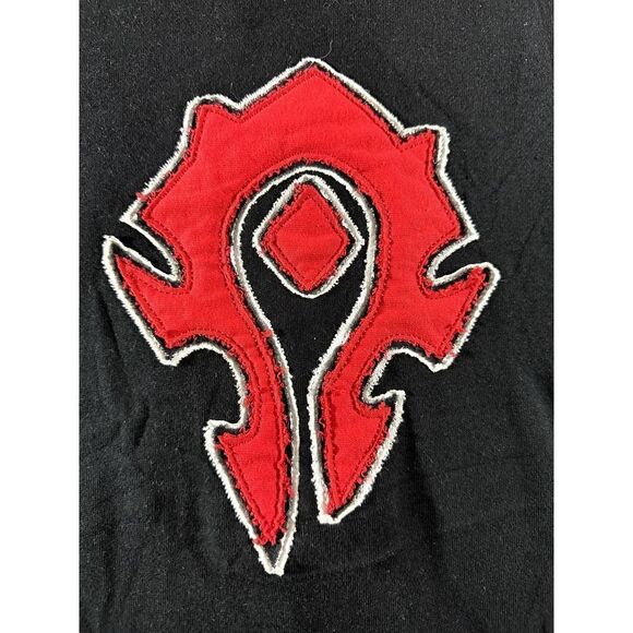 World of Warcraft Horde Black Hoodie Independent Trading Co Large Wow Jinx Lion - Picture 2 of 9